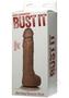 Bust It Squirting Dildo 8.5in - Chocolate