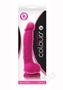 Colours Dual Density Silicone Dildo 5in - Pink