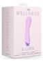 Wellness G Curve Rechargeable Silicone G-spot Vibrator - Purple