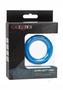 Link Up Ultra-soft Max Silicone Cock Ring - Blue
