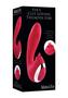 Adam Andamp; Eve Eve`s Clit Loving Thumper Silicone Rechargeable Vibe - Red