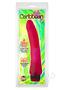 Jelly Caribbean Number 1 Jelly Vibrator 8.5in - Red